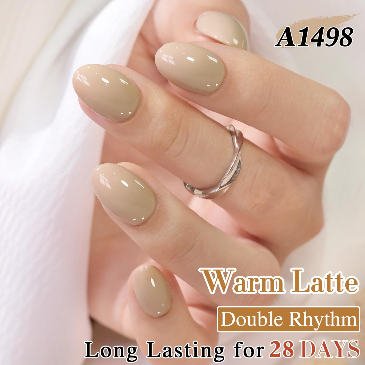 Amazon.com: Double Rhythm 0.5 Oz Gel Nail Polish Neutral Natural